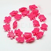 Synthetic Coral Beads Strands CORA-L020-D-10-2