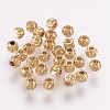 Brass Spacer Beads X-KK-G312-01G-4mm-G-1