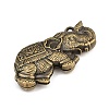 Tibetan Style Alloy Pendants AL-CBA2376-34AB-2