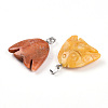 Natural Mixed Stone Pendants G-T141-19-2