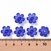Frosted Acrylic Bead Caps MACR-S371-07A-751-4