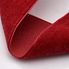 Polyester Velvet Ribbon for Gift Packing and Festival Decoration SRIB-M001-7mm-260-2