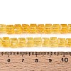 Crackle Transparent Glass Beads Strands GLAA-N062-6mm-04-4