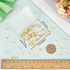 150Pcs 3 Style Brass Beads KK-CN0002-71G-3