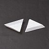 Polypropylene(PP) Triangle Nail Art Rhinestone Sorting Trays DIY Decals MRMJ-G003-02-2