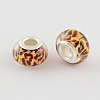 Large Hole Resin European Beads X-OPDL-R114-24B-2