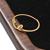 304 Stainless Steel Cuff Rings for Women RJEW-D285-01G-E-5