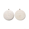 Non-Tarnish 304 Stainless Steel Pendants STAS-A074-03B-P-1