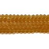 Imitate Austrian Crystal Frosted Glass Beads Strands EGLA-A039-T6mm-MD28-1