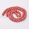 Natural Mashan Jade Round Beads Strands G-D263-10mm-XS18-5