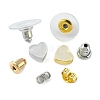 142Pcs 8 Style Brass & Silicone Earring Nuts KK-YW0001-43-3