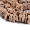 Coconut Beads Strands COCB-D005-01B-3