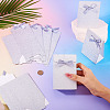 Rectangle Glitter Paper Gift Bags CARB-TAC0002-05B-7