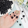 300Pcs 5 Style Resin Imitation Pearl Buttons RESI-PH0002-13-3