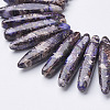 Natural Imperial Jasper Beads Strands G-D393-M-2