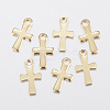 304 Stainless Steel Tiny Cross Charms STAS-H436-49-1