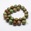 Natural Green Opal Beads Strands G-K209-05A-16mm-2