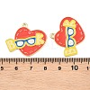 Alloy Enamel Pendants ENAM-L055-01J-02-3
