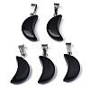 Spray Painted Glass Pendants GLAA-N035-021-H01-1