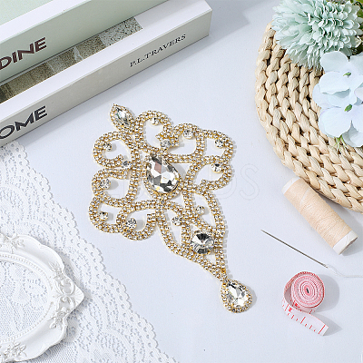 Plastic & Resin Rhinestone Sewing Decorate DIY-WH20032-38G-01-1