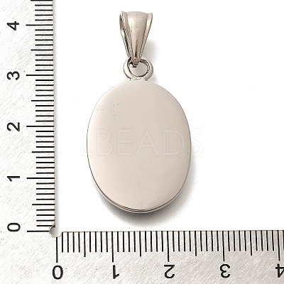 304 Stainless Steel Pendants STAS-Z110-26AS-02-1