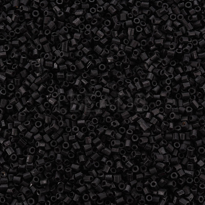 Glass Bugle Beads SEED-S032-15A-M49-1