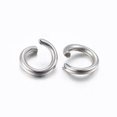 Tarnish Resistant 304 Stainless Steel Open Jump Rings LS-X-STAS-H437-4x0.6mm-1