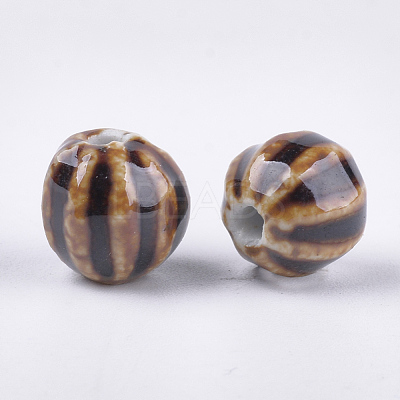 Handmade Porcelain Beads PORC-S498-24D-1