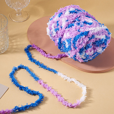 Segment Dyed Super Bulky Polyester Yarn YCOR-TADJ0001-02I-1