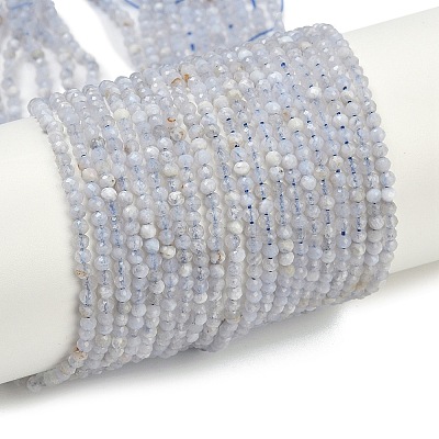 Natural Blue Lace Agate Beads Strands G-Z074-A01-03-1
