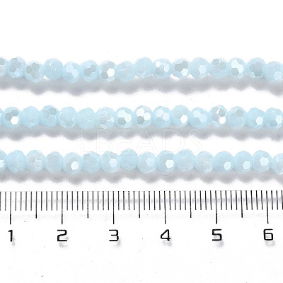 Electroplate Opaque Glass Beads Strands LS-EGLA-A035-P4mm-A10-1