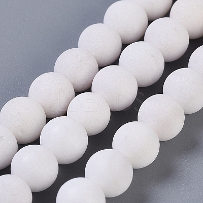 Natural Mashan Jade Beads Strands G-K245-01J-4mm-1