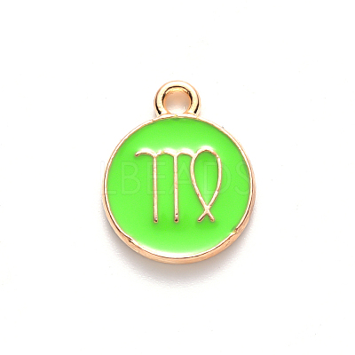 Alloy Enamel Pendants LS-X-ENAM-S124-01B-06B-1