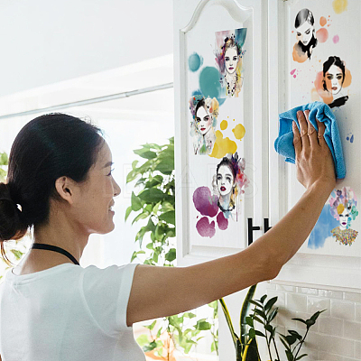 3 Sheets 3 Styles PVC Waterproof Decorative Stickers DIY-WH0404-567-1