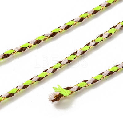 4-Ply Polycotton Cord with Metallic Thread OCOR-Z003-C18-1