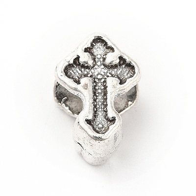 Tibetan Style Alloy European Beads PALLOY-P293-102AS-1