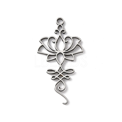 201 Stainless Steel Pendants STAS-K298-02P-1-1