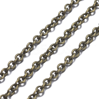Brass Cable Chains X-CHC-034Y-AB-NF-1