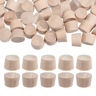 Wood Cork Stopper DIY-WH0888-568B-1