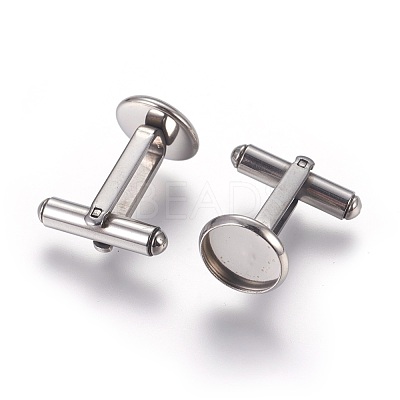 Tarnish Resistant 304 Stainless Steel Cuff Settings STAS-P227-28P-1