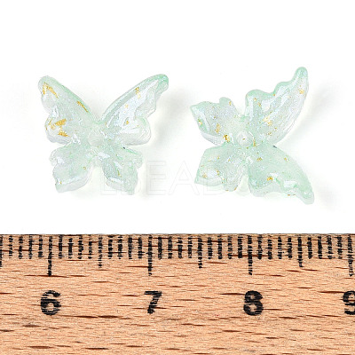 Baking Paint Glass Beads DGLA-T004-04F-1
