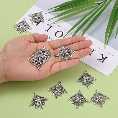 Tibetan Style Alloy Links X-EA400Y-NF-1