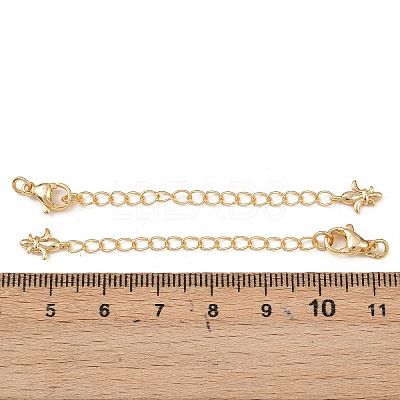 Brass End with Chains KK-H524-19G-1