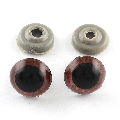 Craft Plastic Doll Eyes Stuffed Toy Eyes DIY-R039-12mm-1
