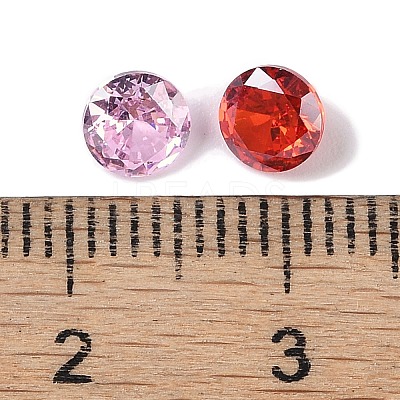 Mixed Grade A Diamond Shaped Cubic Zirconia Cabochons X-ZIRC-M002-5mm-1