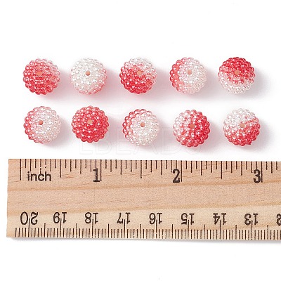 Imitation Pearl Acrylic Beads OACR-FS0001-42G-1
