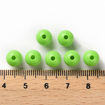 Opaque Acrylic Beads MACR-S370-C8mm-A06-1