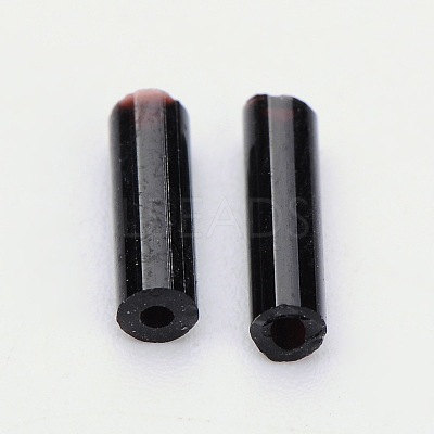 Opaque Glass Bugle Beads TSDB6MM49-1