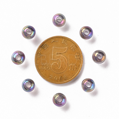 Transparent Acrylic Beads MACR-S370-B6mm-769-1