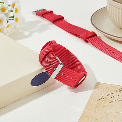 2Pcs Nylon Watch Band DIY-OC0015-17A-1